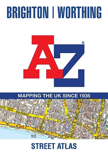 Brighton and Worthing A-Z Street Atlas von A-Z Map